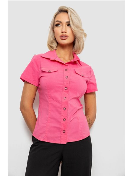 Сорочка жіноча однотонна, колір рожевий, 230R068-11 230R068-11 AGER фото - Luxbikini