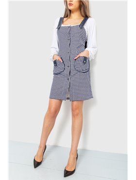 Сарафан жіночий, колір синьо-білий, 230R107-1 230R107-1 AGER фото - Luxbikini