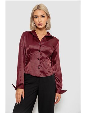 Сорочка класична в смужку, колір чорно-червоний, 230R64 230R64 AGER фото - Luxbikini