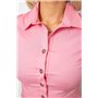 Сорочка жіноча однотонна, колір рожевий, 230R068-15 230R068-15 AGER фото - Luxbikini