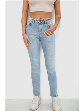 Джинси жіночі Americkan, колір блакитний, 244R00156 244R00156 AGER фото - Luxbikini