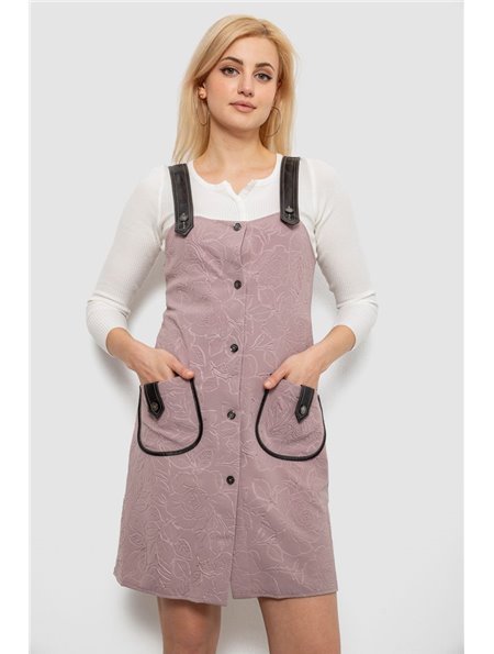 Сарафан жіночий, колір пудровий, 230R107-5 230R107-5 AGER фото - Luxbikini