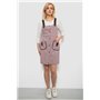 Сарафан жіночий, колір пудровий, 230R107-5 230R107-5 AGER фото - Luxbikini