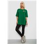Футболка жіноча з принтом, колір зелений, 244R1031-5 244R1031-5 AGER фото - Luxbikini