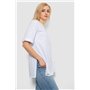Футболка жіноча однотонна, колір білий, 244R1036-5 244R1036-5 AGER фото - Luxbikini