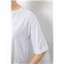 Футболка жіноча однотонна, колір білий, 244R1036-5 244R1036-5 AGER фото - Luxbikini