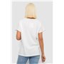 Футболка жіноча з принтом, колір білий, 244R2003 244R2003 AGER фото - Luxbikini