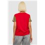 Футболка жіноча з принтом, колір бордовий, 244R2047 244R2047 AGER фото - Luxbikini