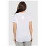 Футболка жіноча з принтом, колір білий, 244R2073-1 244R2073-1 AGER фото - Luxbikini