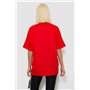 Футболка жіноча з принтом, колір червоний, 244R2131 244R2131 AGER фото - Luxbikini