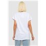 Футболка жіноча з принтом, колір білий, 244R2402 244R2402 AGER фото - Luxbikini