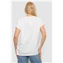 Футболка жіноча з принтом, колір білий, 244R3016 244R3016 AGER фото - Luxbikini