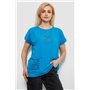 Футболка жіноча з принтом, колір бірюзовий, 244R3017 244R3017 AGER фото - Luxbikini