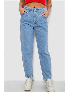 Джинси жіночі MOM, колір блакитний, 244R1574S20 244R1574S20 AGER фото - Luxbikini