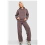 Спортивний костюм жіночий на флісі, колір мокко, 257R87 257R87 AGER фото - Luxbikini