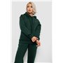 Спортивний костюм жіночий на флісі, колір темно-зелений, 247R2039 247R2039 AGER фото - Luxbikini