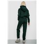 Спортивний костюм жіночий на флісі, колір темно-зелений, 247R2039 247R2039 AGER фото - Luxbikini