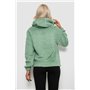 Худі жіночий однотонний з капюшоном, колір блакитний, 257R14 257R14 AGER фото - Luxbikini