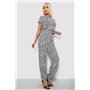 Костюм жіночий повсякденний з принтом, колір молочний, 257R815-2 257R815-2 AGER фото - Luxbikini