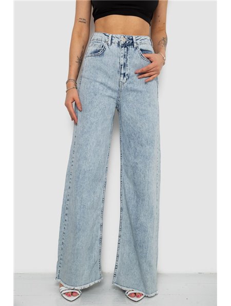 Джинси жіночі стрейч, колір блакитний, 244R1974 244R1974 AGER фото - Luxbikini