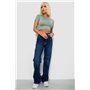 Джинси жіночі Long Straight fit, колір синій, 244R1258-0155 244R1258-0155 AGER фото - Luxbikini