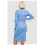 Сукня повсякденна утеплена, колір блакитний, 257R115 257R115 AGER фото - Luxbikini