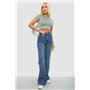 Жіночі джинси Ispanyol paca, колір синій, 244R00416 244R00416 AGER фото - Luxbikini