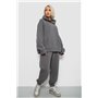 Спортивний костюм жіночий на флісі, колір сірий, 247R2016 247R2016 AGER фото - Luxbikini