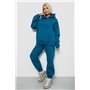 Спортивний костюм жіночий на флісі, колір темно-бірюзовий, 247R2011K 247R2011K AGER фото - Luxbikini