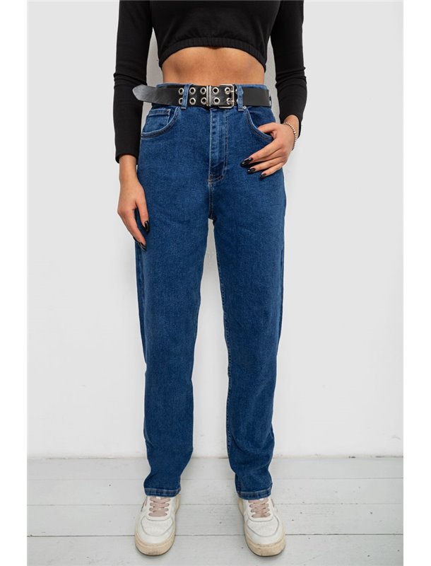 Джинси жіночі MOM, колір синій, 244R001123 244R001123 AGER фото - Luxbikini