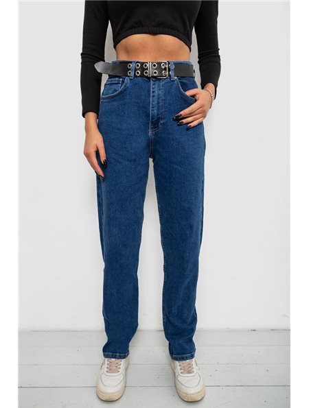 Джинси жіночі MOM, колір синій, 244R001123 244R001123 AGER фото - Luxbikini