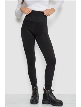 Лосіни безшовні на хутрі, колір чорний, 139R576 139R576 Шугуан фото - Luxbikini