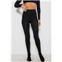 Колготи жіночі утеплені на флісі, колір чорний, 139RB868W 139RB868W AGER фото - Luxbikini