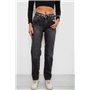 Джинси жіночі Boyfriend, колір чорний, 244R1258 244R1258 AGER фото - Luxbikini