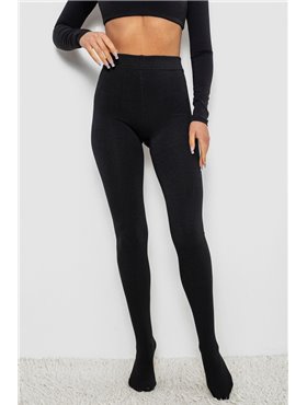 Колготи жіночі утеплені на флісі, колір чорний, 139RB868 139RB868 AGER фото - Luxbikini