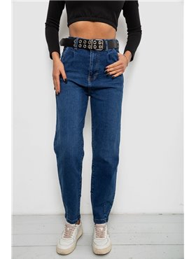 Джинси жіночі однотонні Balon, колір синій, 244R001113 244R001113 AGER фото - Luxbikini