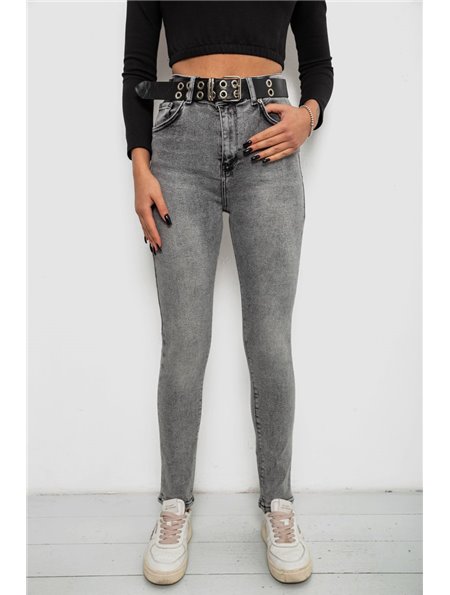 Джинси жіночі Skinny, колір сірий, 244R00624 244R00624 AGER фото - Luxbikini