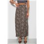 Спідниця софт із леопардовим принтом, колір бежевий, 257R11-3 257R11-3 AGER фото - Luxbikini