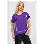 Футболка жіноча з принтом, колір фіолетовий, 244R2304-5 244R2304-5 AGER фото - Luxbikini