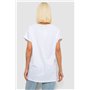 Футболка жіноча з принтом, колір білий, 244R2402 244R2402 AGER фото - Luxbikini