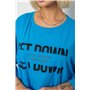 Футболка жіноча з принтом, колір мокко, 244R3012-5 244R3012-5 AGER фото - Luxbikini