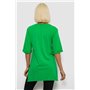 Футболка жіноча з принтом, колір зелений, 244R1039 244R1039 AGER фото - Luxbikini
