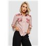 Блуза в горошок з принтом, колір бежево-персиковий, 230R7215-1 230R7215-1 AGER фото - Luxbikini