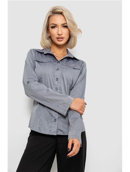 Сорочка жіноча однотонна, колір бузковий, 230R068-10 230R068-10 AGER фото - Luxbikini