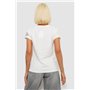 Футболка жіноча з принтом, колір молочний, 244R1014 244R1014 AGER фото - Luxbikini