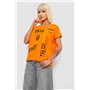 Футболка жіноча з принтом, колір помаранчевий, 244R2013-12 244R2013-12 AGER фото - Luxbikini