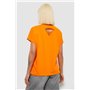 Футболка жіноча з принтом, колір помаранчевий, 244R2013-12 244R2013-12 AGER фото - Luxbikini
