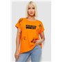Футболка жіноча з принтом, колір помаранчевий, 244R2013-7 244R2013-7 AGER фото - Luxbikini