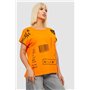 Футболка жіноча з принтом, колір помаранчевий, 244R2013-8 244R2013-8 AGER фото - Luxbikini