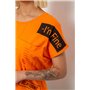 Футболка жіноча з принтом, колір помаранчевий, 244R2013-8 244R2013-8 AGER фото - Luxbikini